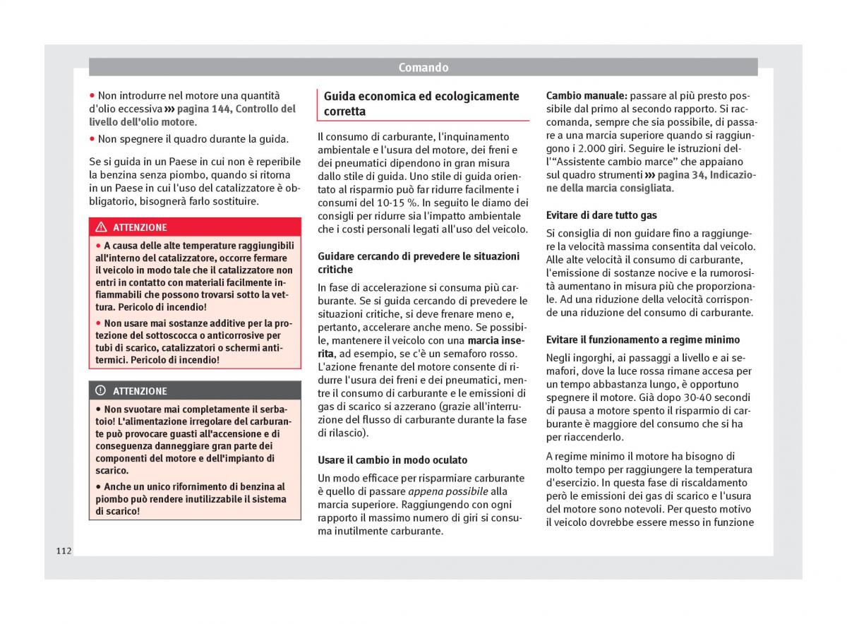 Seat Toledo IV 4 manuale del proprietario / page 114