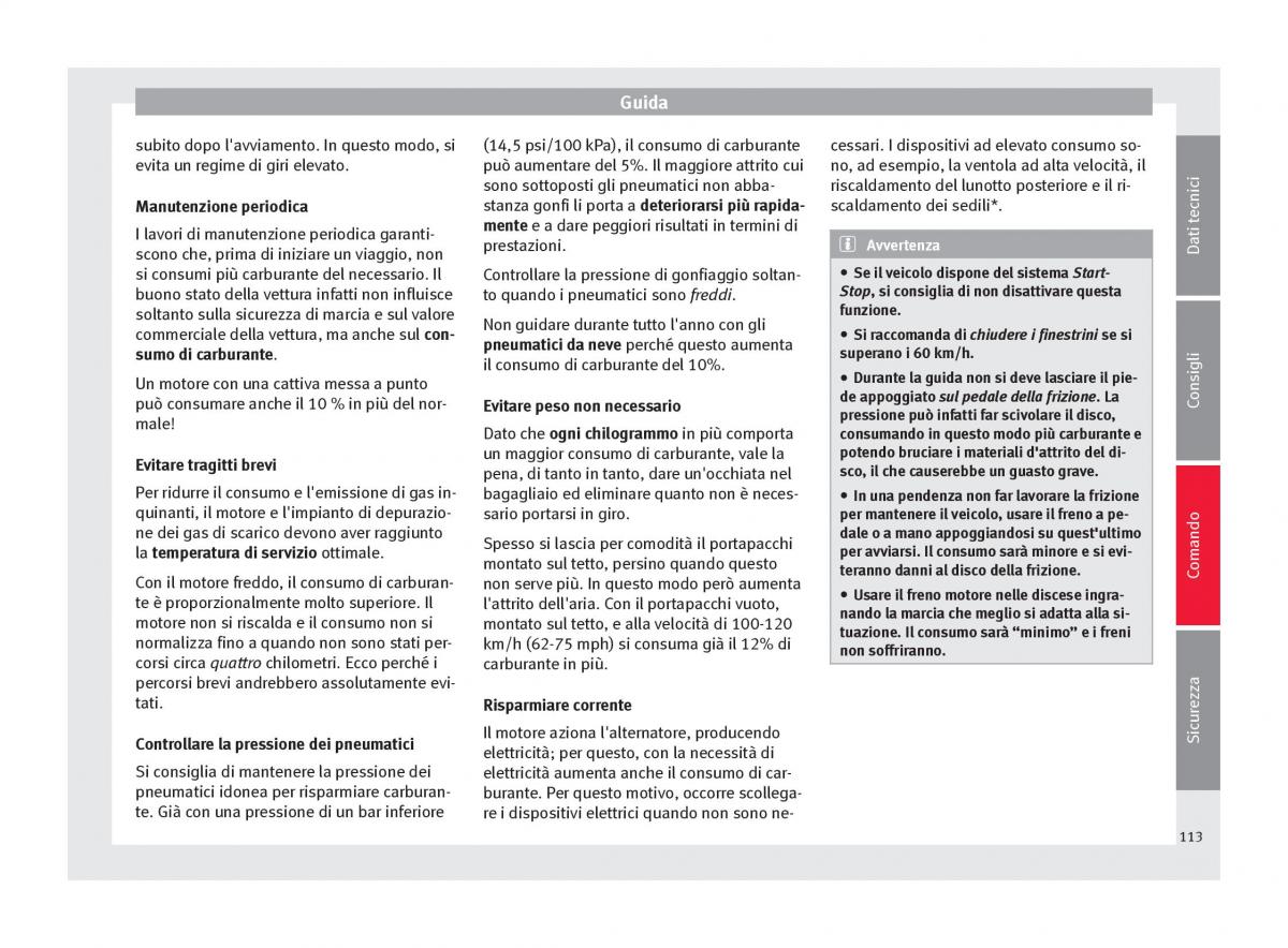 Seat Toledo IV 4 manuale del proprietario / page 115