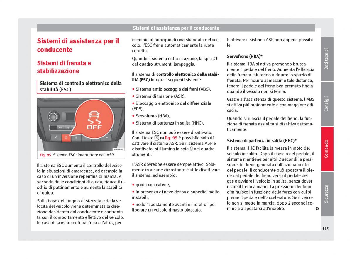 Seat Toledo IV 4 manuale del proprietario / page 117