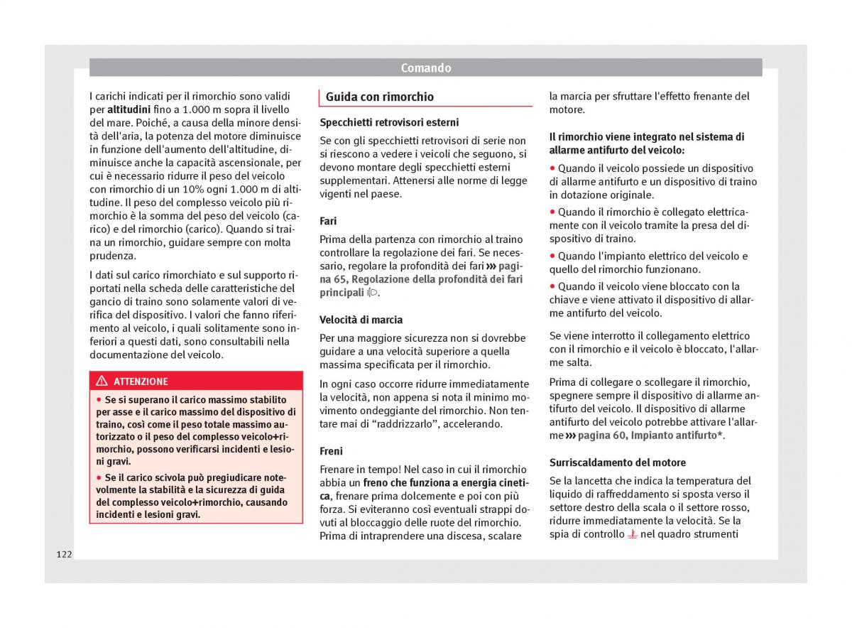 Seat Toledo IV 4 manuale del proprietario / page 124