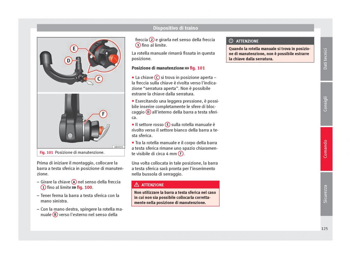 Seat Toledo IV 4 manuale del proprietario / page 127