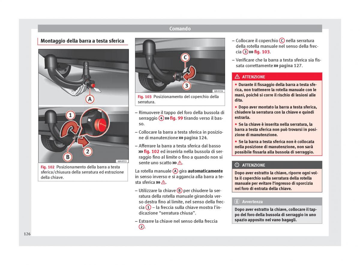 Seat Toledo IV 4 manuale del proprietario / page 128