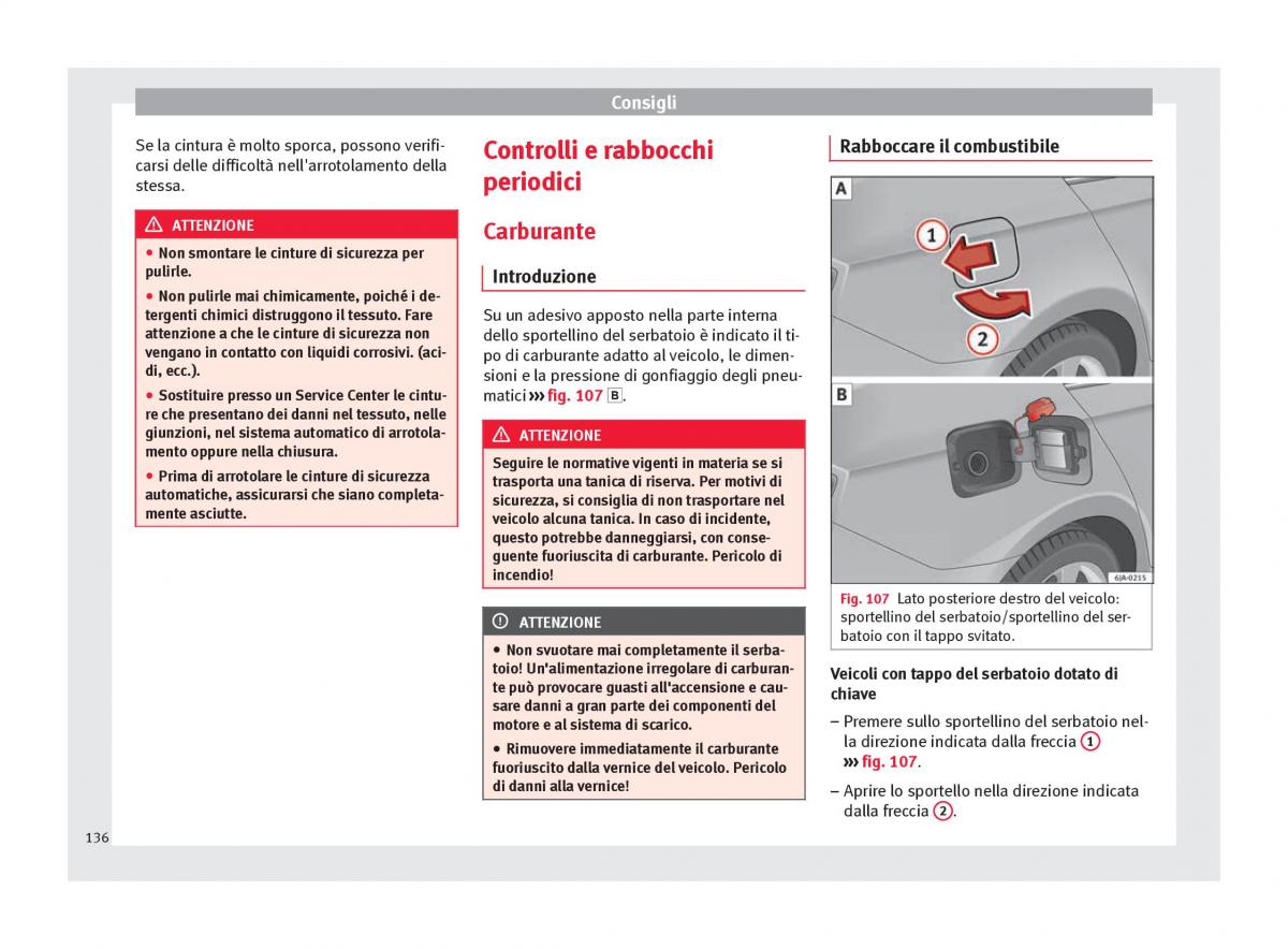 Seat Toledo IV 4 manuale del proprietario / page 138