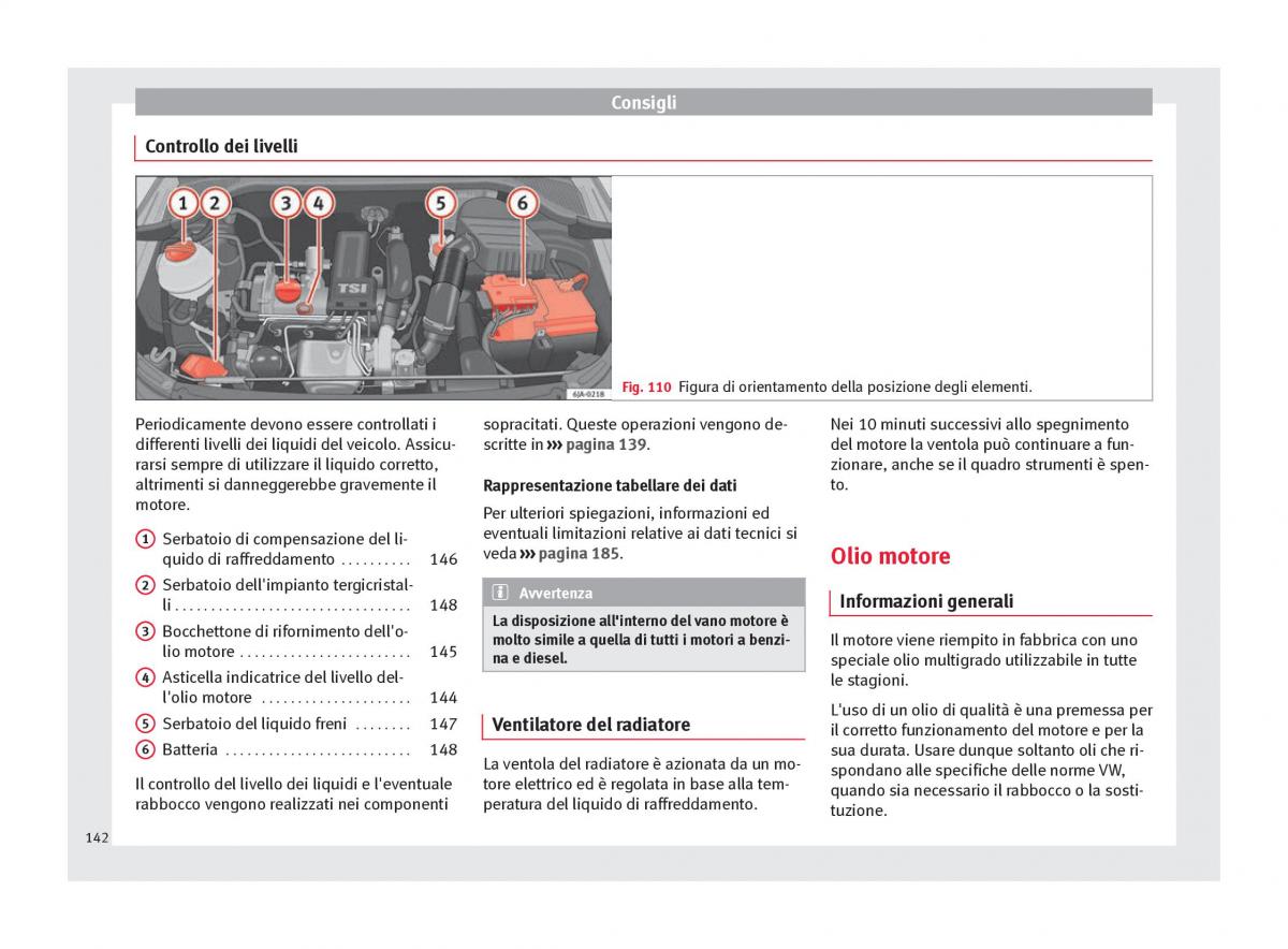 Seat Toledo IV 4 manuale del proprietario / page 144