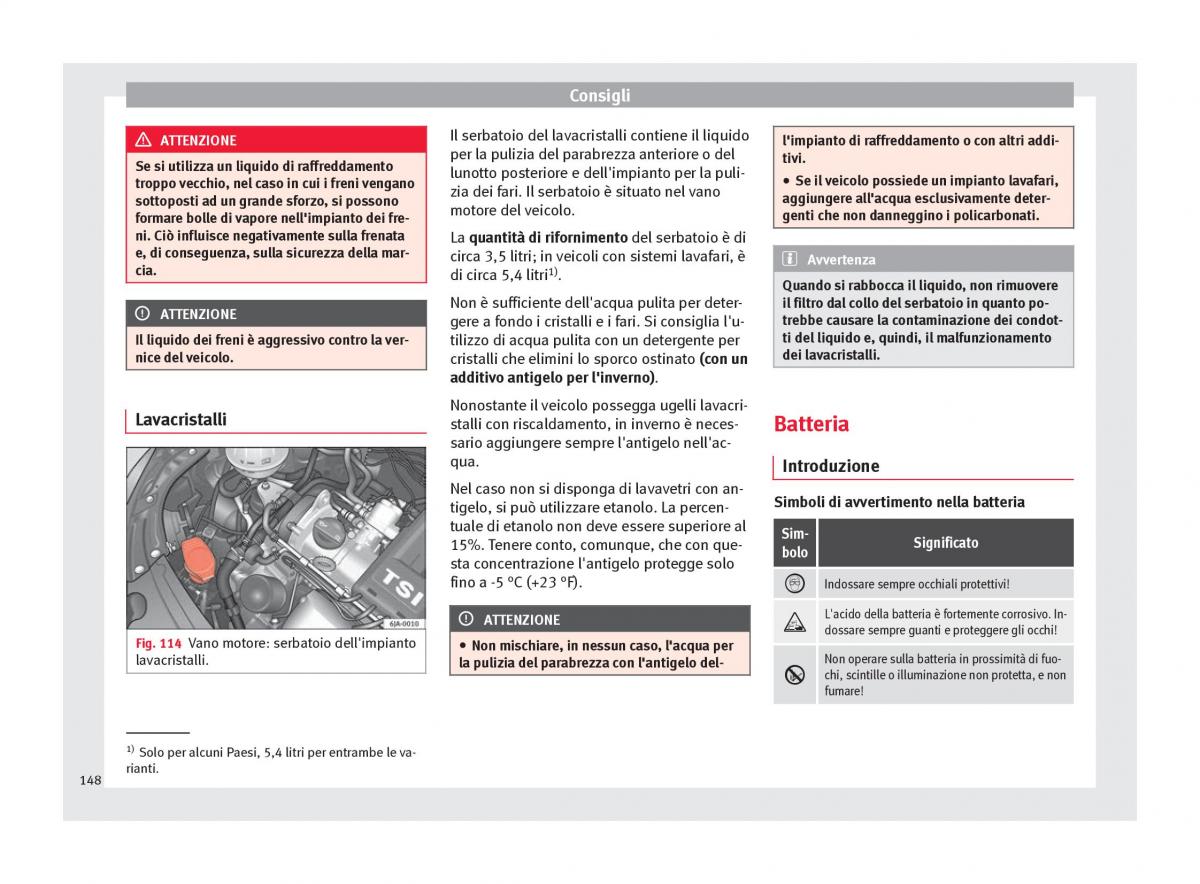 Seat Toledo IV 4 manuale del proprietario / page 150