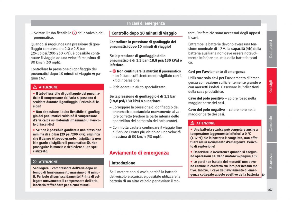 Seat Toledo IV 4 manuale del proprietario / page 169