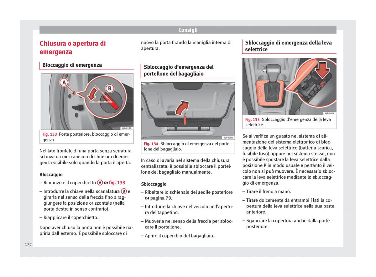 Seat Toledo IV 4 manuale del proprietario / page 174