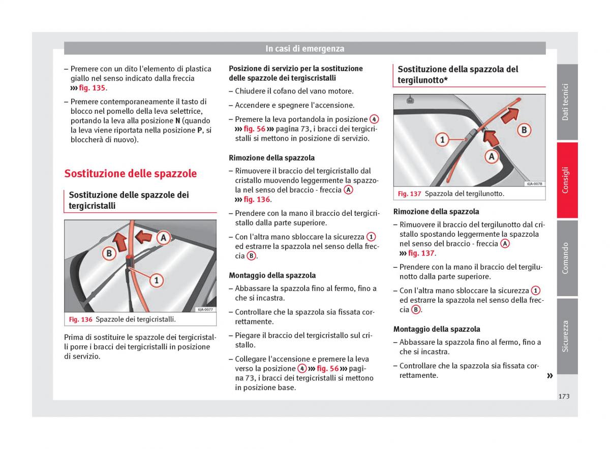 Seat Toledo IV 4 manuale del proprietario / page 175