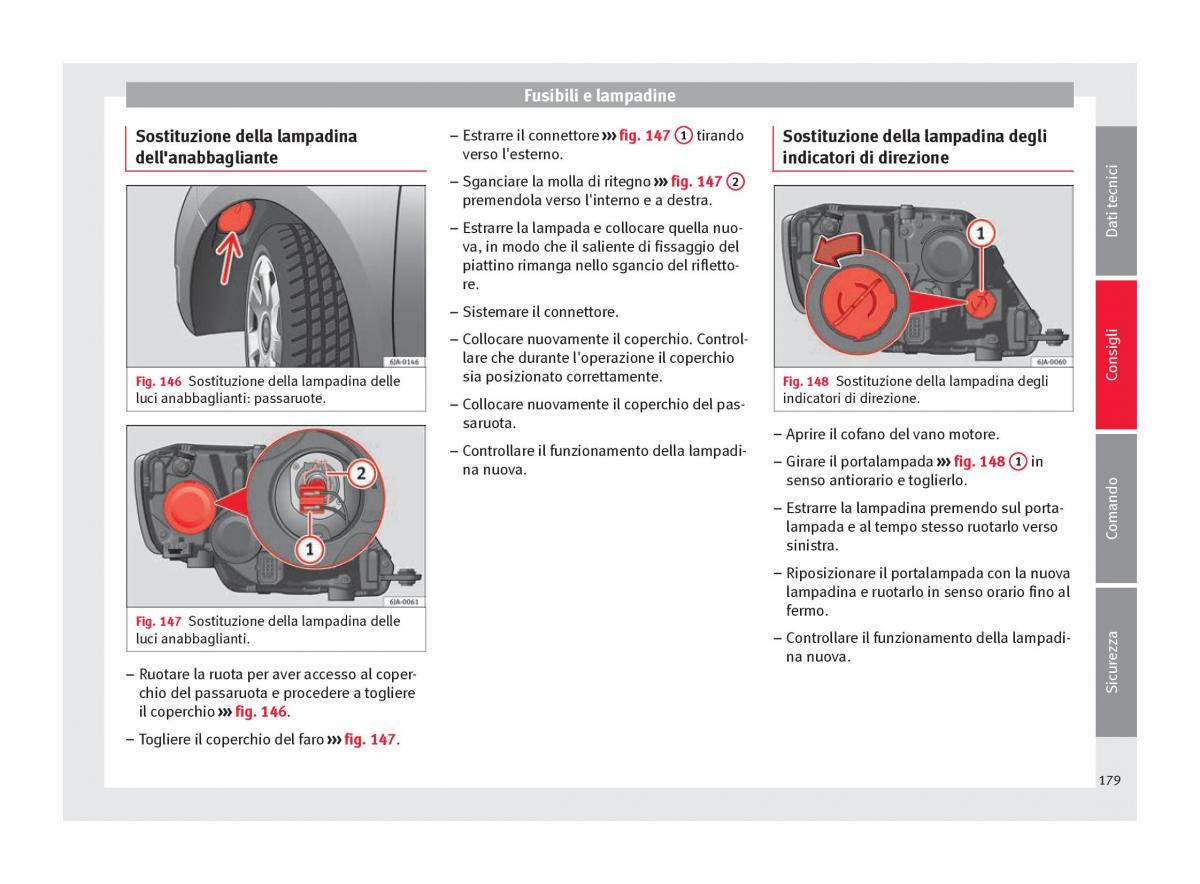 Seat Toledo IV 4 manuale del proprietario / page 181