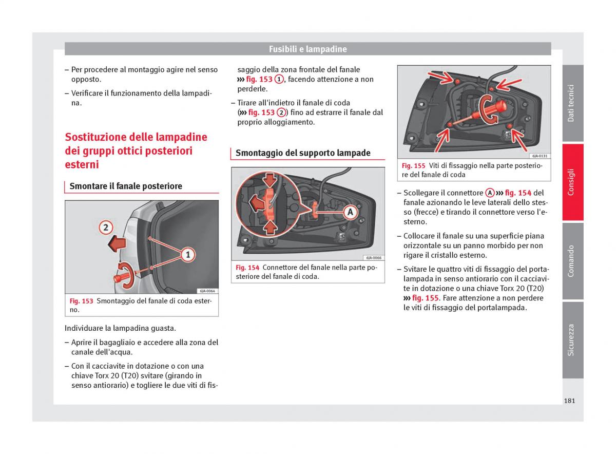 Seat Toledo IV 4 manuale del proprietario / page 183