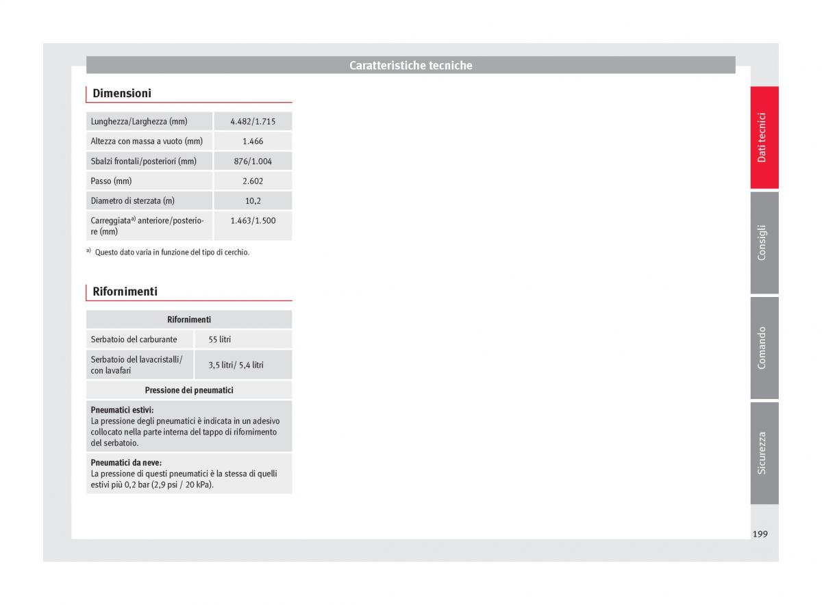 Seat Toledo IV 4 manuale del proprietario / page 201