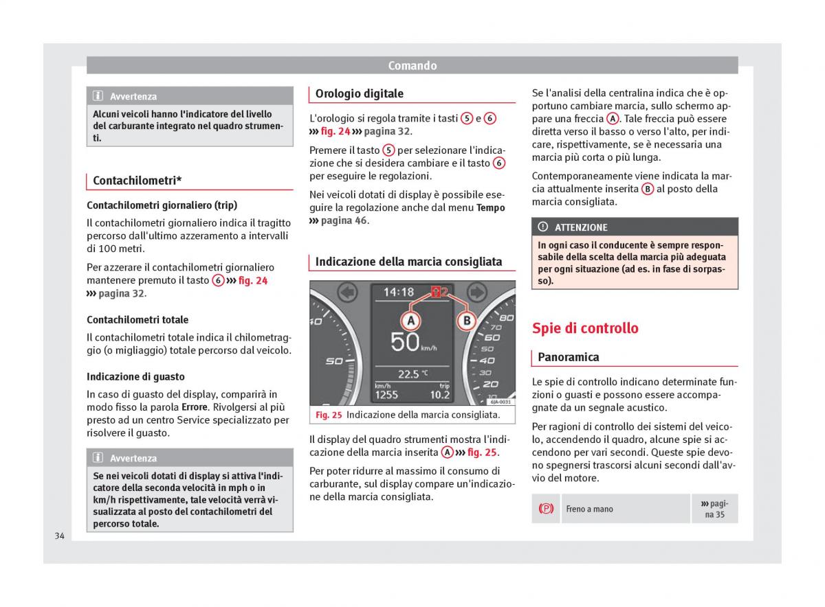 Seat Toledo IV 4 manuale del proprietario / page 36