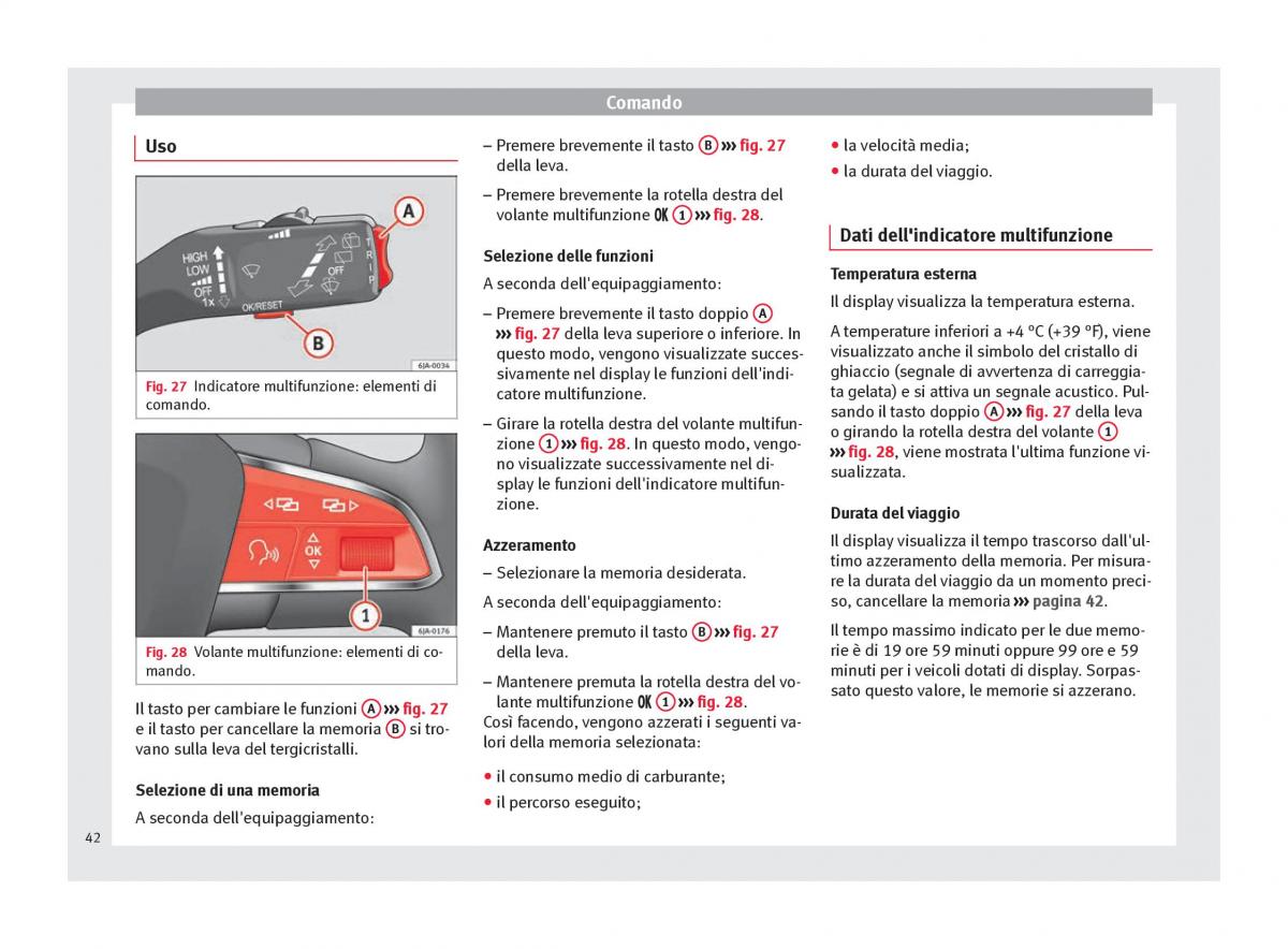 Seat Toledo IV 4 manuale del proprietario / page 44