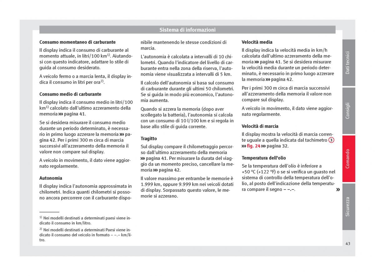 Seat Toledo IV 4 manuale del proprietario / page 45