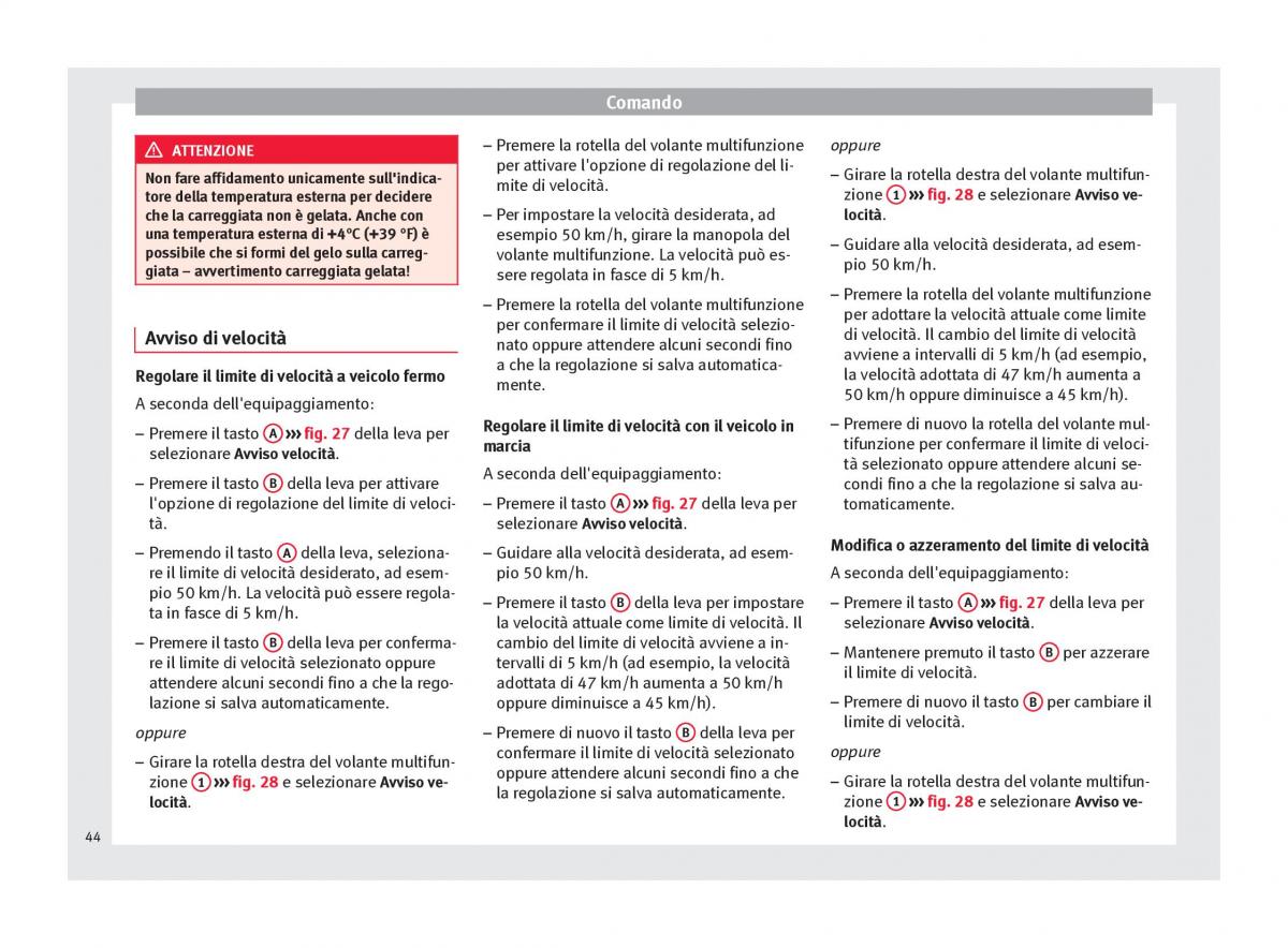 Seat Toledo IV 4 manuale del proprietario / page 46