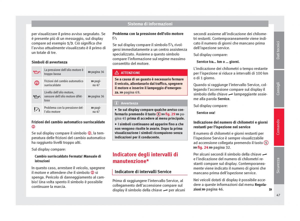 Seat Toledo IV 4 manuale del proprietario / page 49