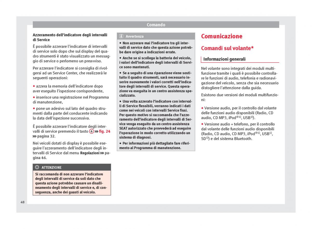 Seat Toledo IV 4 manuale del proprietario / page 50