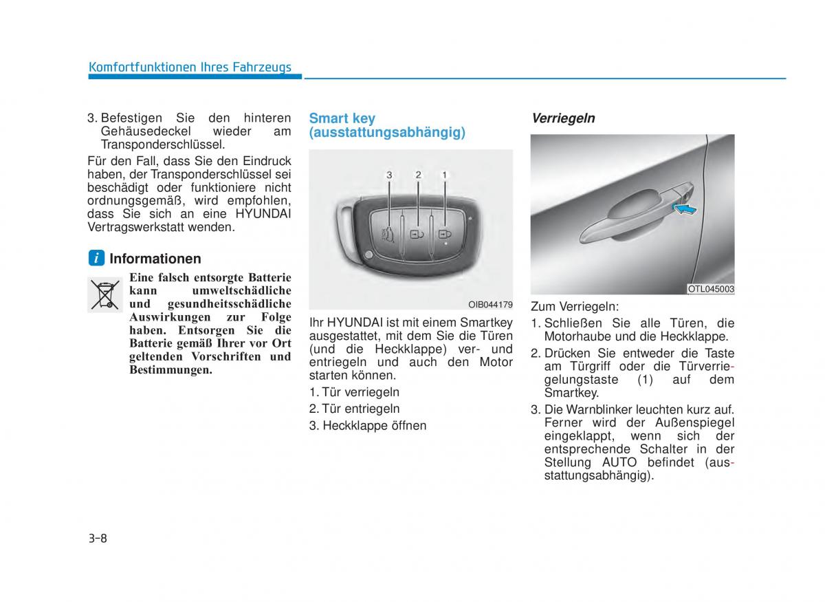 Hyundai Tucson III 3 Handbuch / page 118