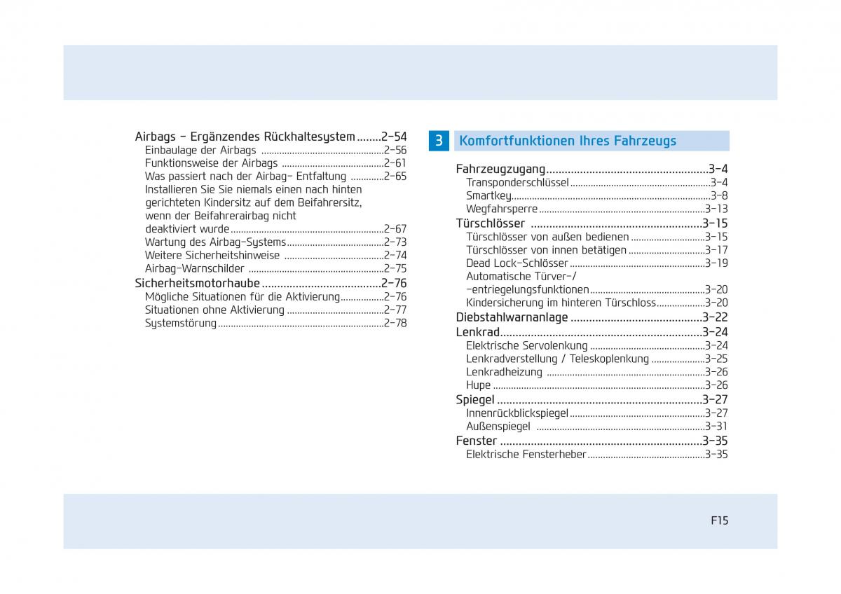 Hyundai Tucson III 3 Handbuch / page 15