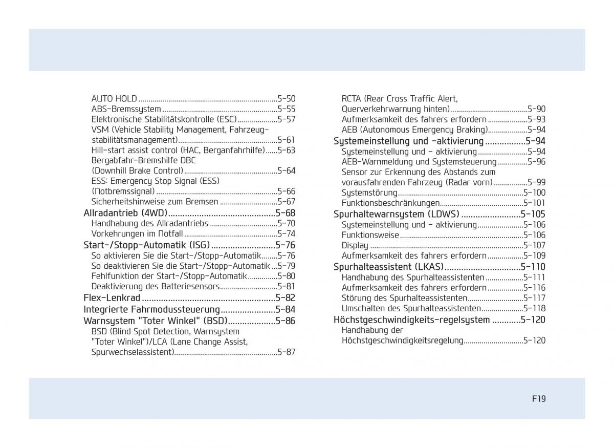 Hyundai Tucson III 3 Handbuch / page 19