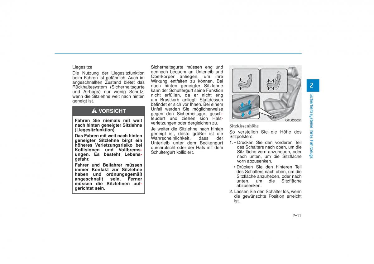 Hyundai Tucson III 3 Handbuch / page 43