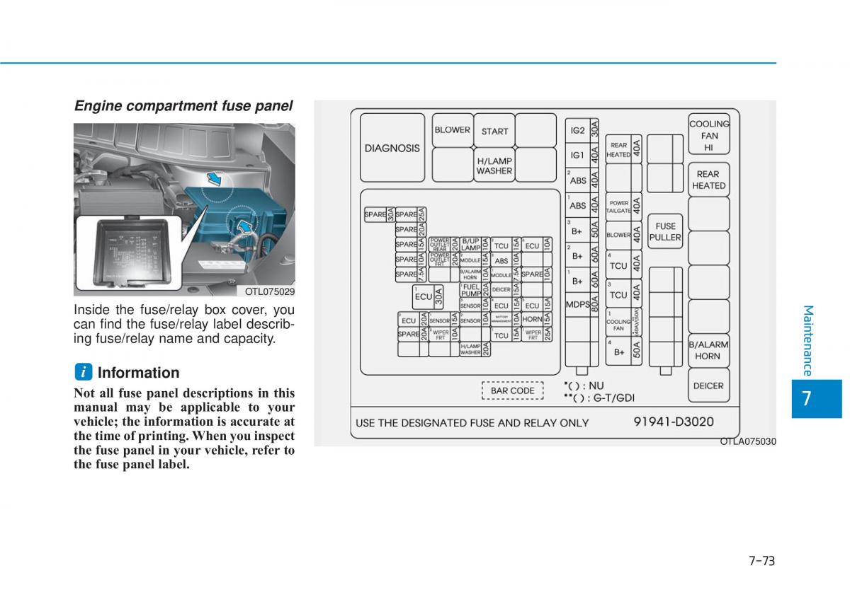 Hyundai Tucson III 3 owners manual / page 586