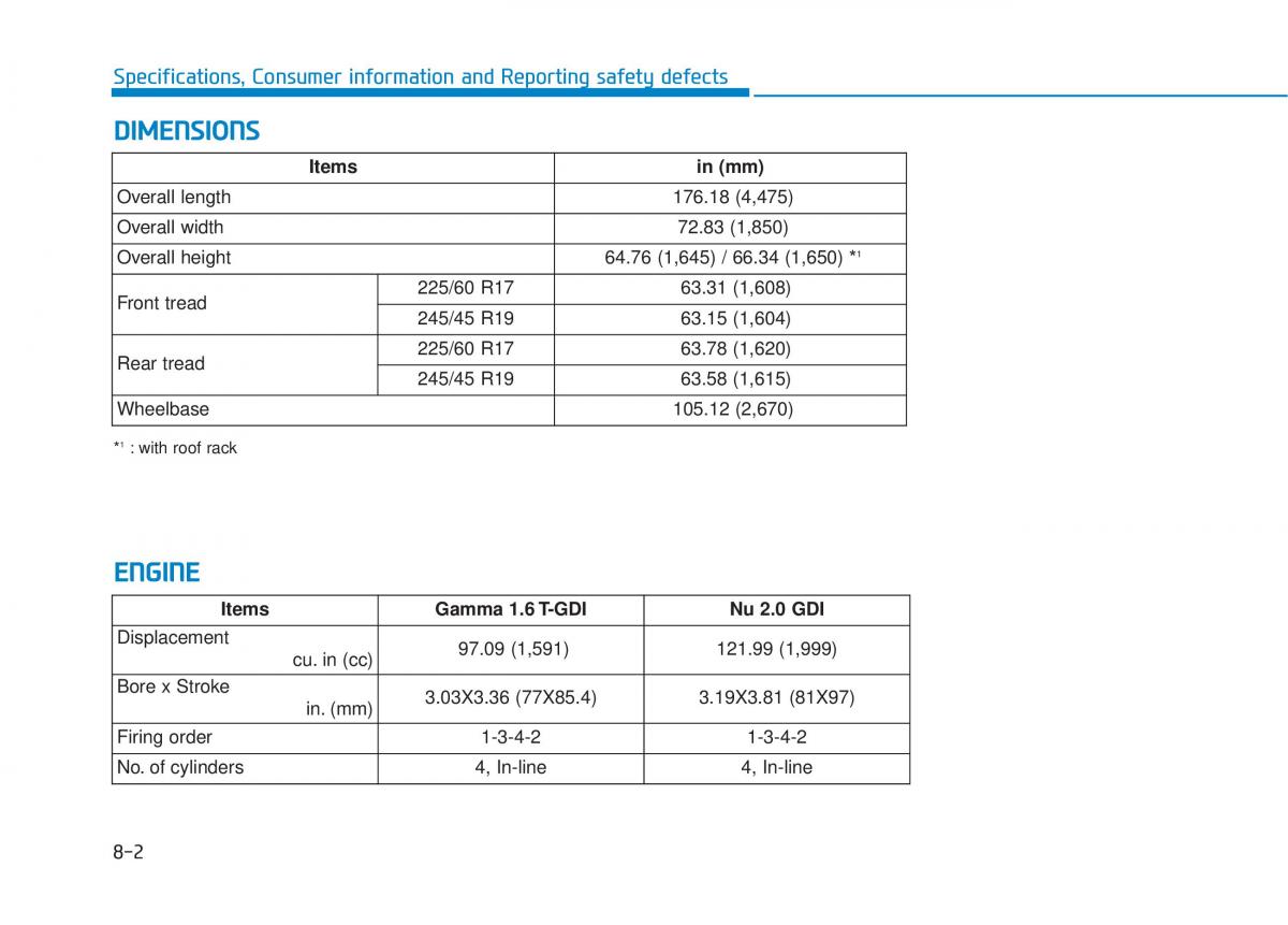 Hyundai Tucson III 3 owners manual / page 620