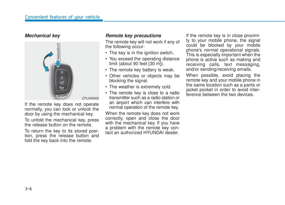 Hyundai Tucson III 3 owners manual / page 104