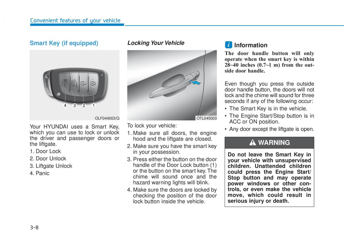 Hyundai Tucson III 3 owners manual / page 106