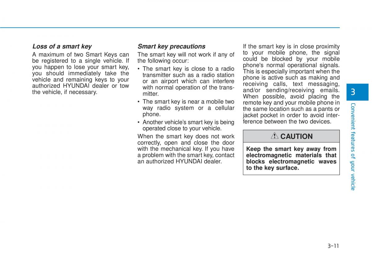 Hyundai Tucson III 3 owners manual / page 109