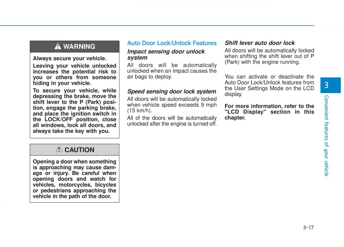 Hyundai Tucson III 3 owners manual / page 115