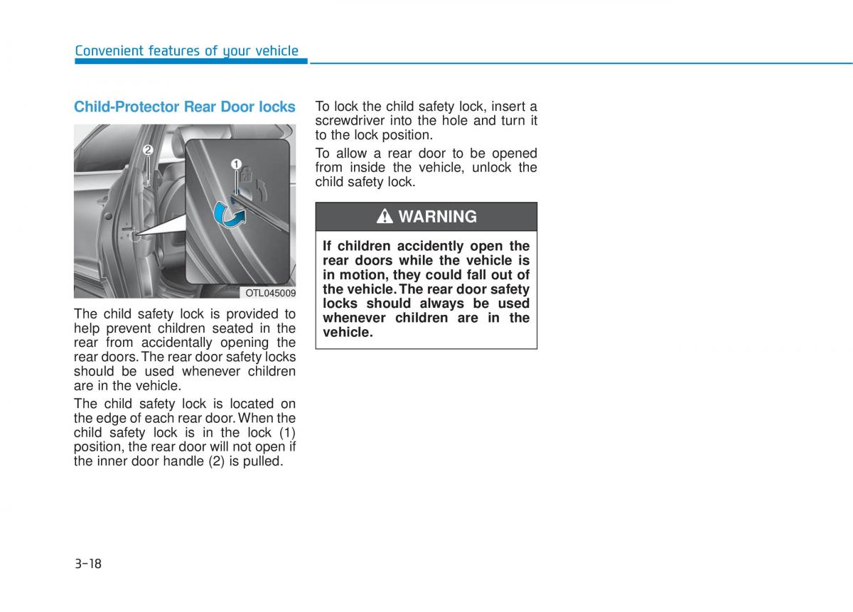 Hyundai Tucson III 3 owners manual / page 116