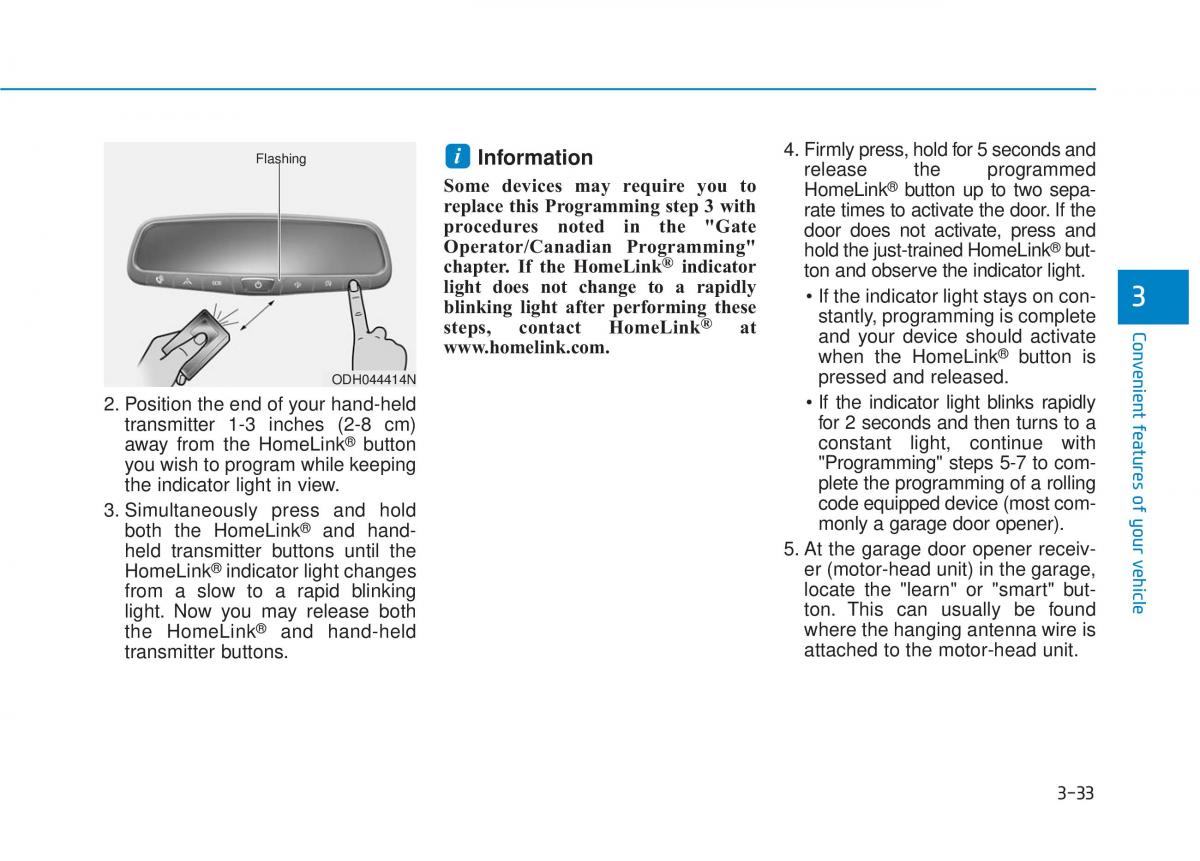 Hyundai Tucson III 3 owners manual / page 131