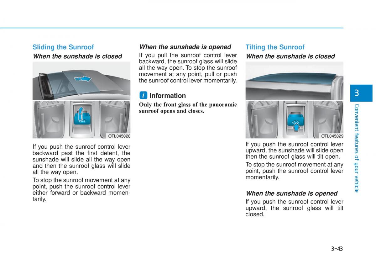 Hyundai Tucson III 3 owners manual / page 141