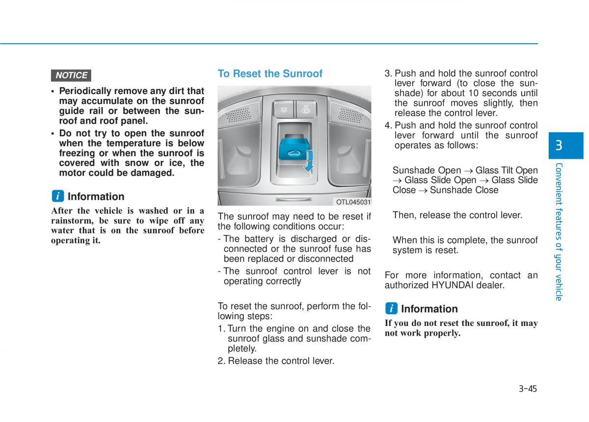 Hyundai Tucson III 3 owners manual / page 143