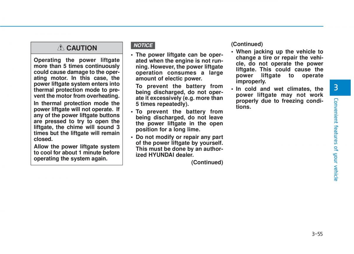 Hyundai Tucson III 3 owners manual / page 153