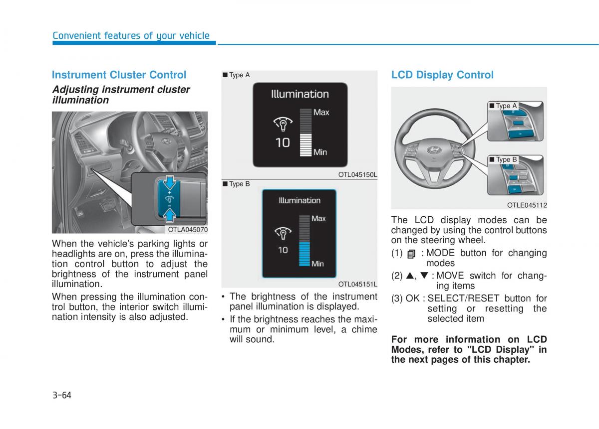 Hyundai Tucson III 3 owners manual / page 162