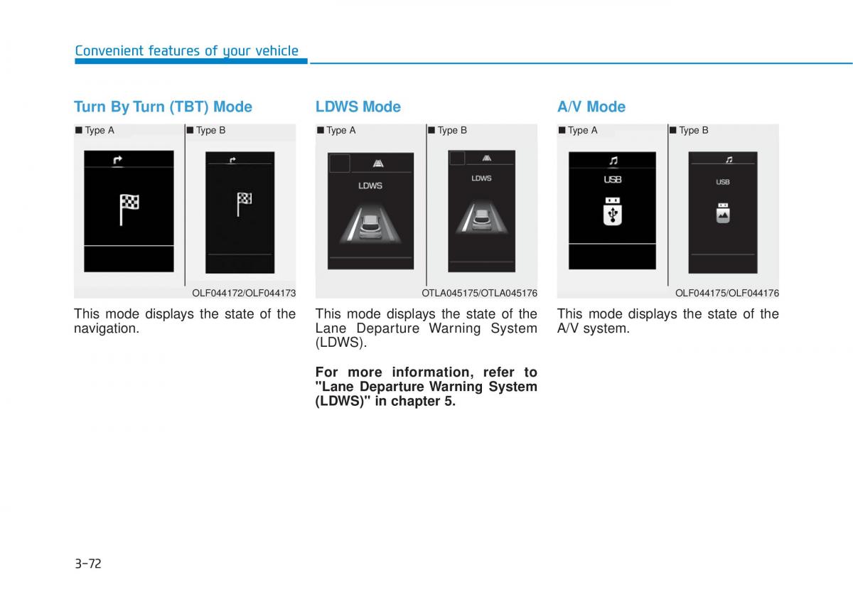 Hyundai Tucson III 3 owners manual / page 170