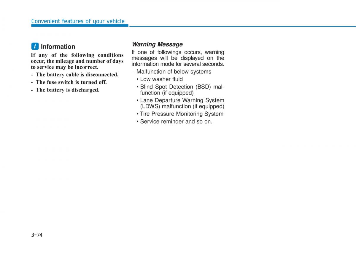 Hyundai Tucson III 3 owners manual / page 172