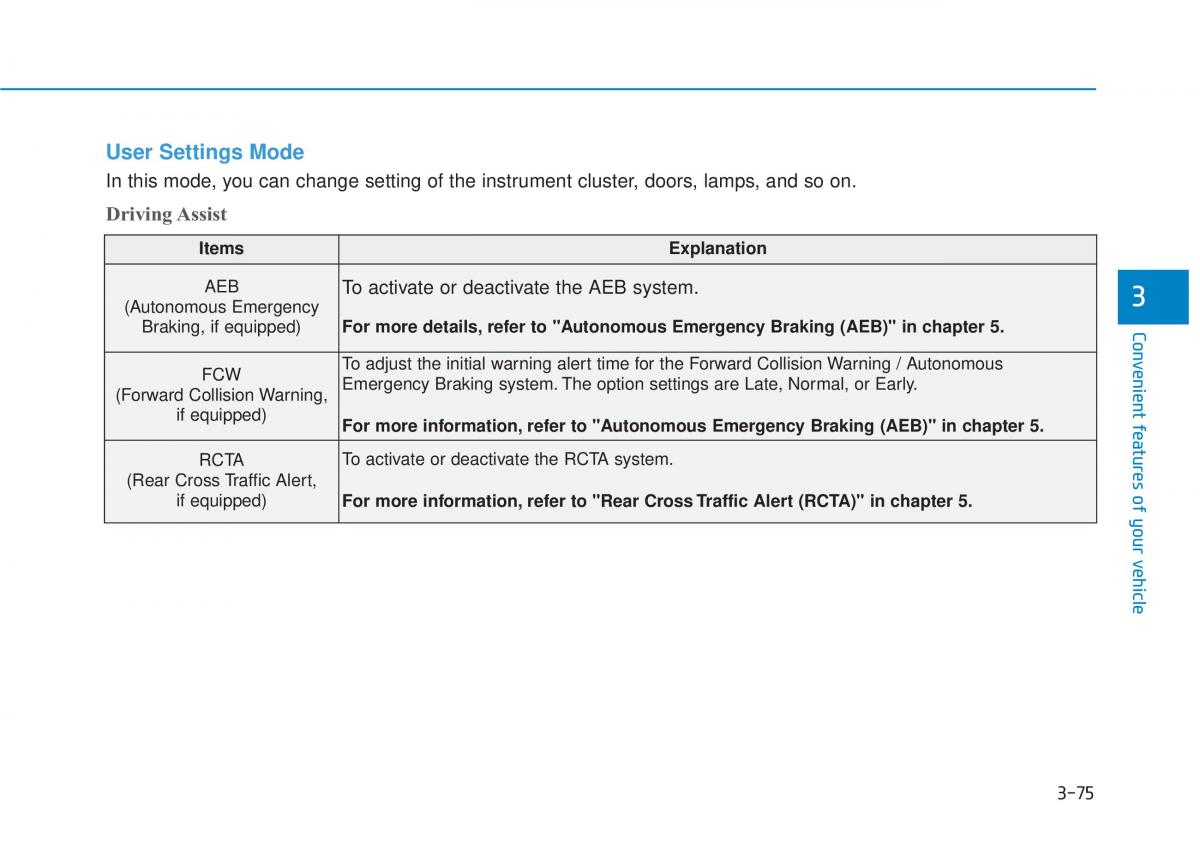 Hyundai Tucson III 3 owners manual / page 173