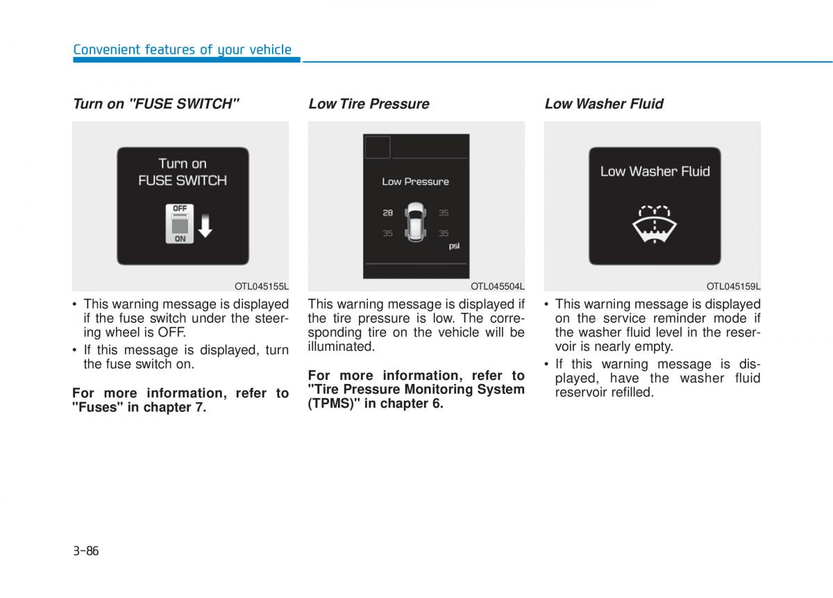 Hyundai Tucson III 3 owners manual / page 184