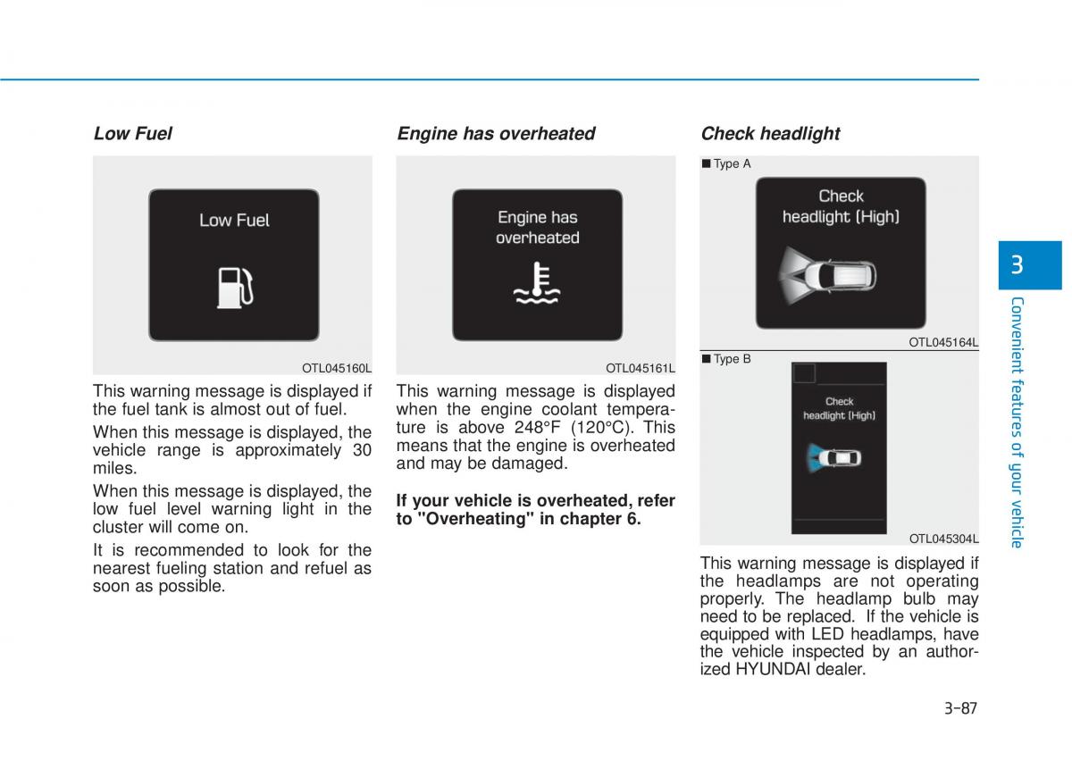 Hyundai Tucson III 3 owners manual / page 185