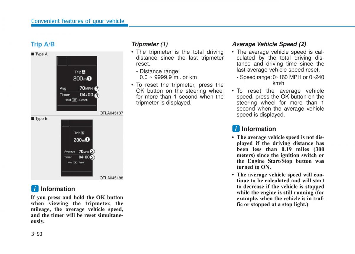 Hyundai Tucson III 3 owners manual / page 188