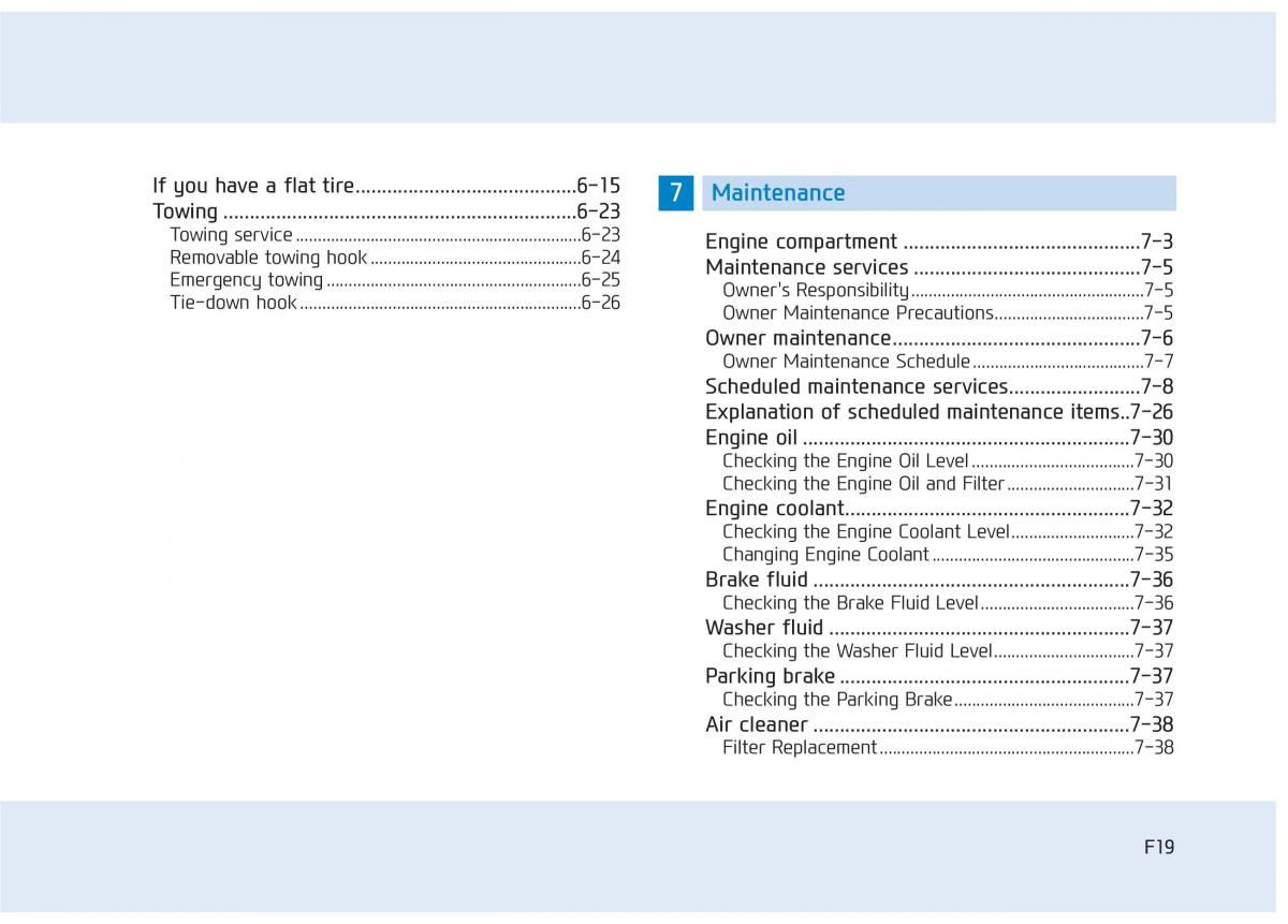 Hyundai Tucson III 3 owners manual / page 19