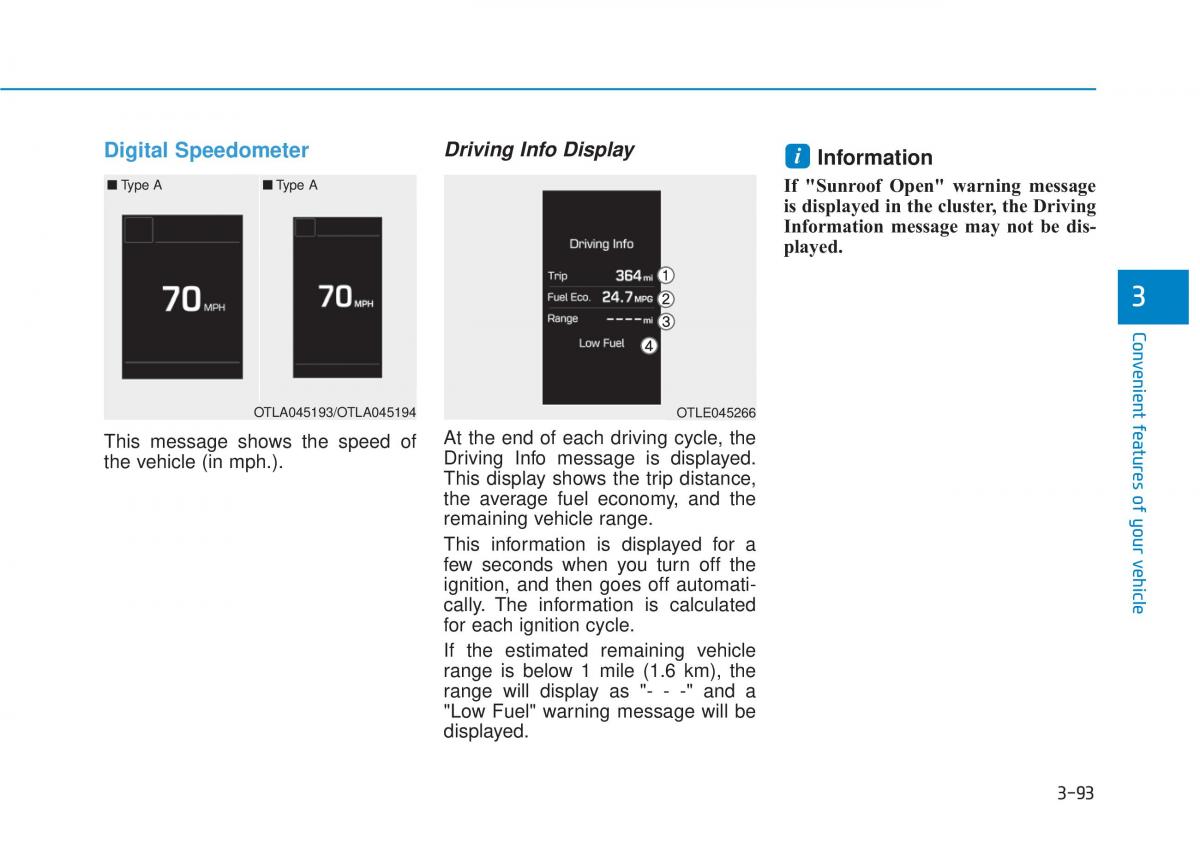 Hyundai Tucson III 3 owners manual / page 191