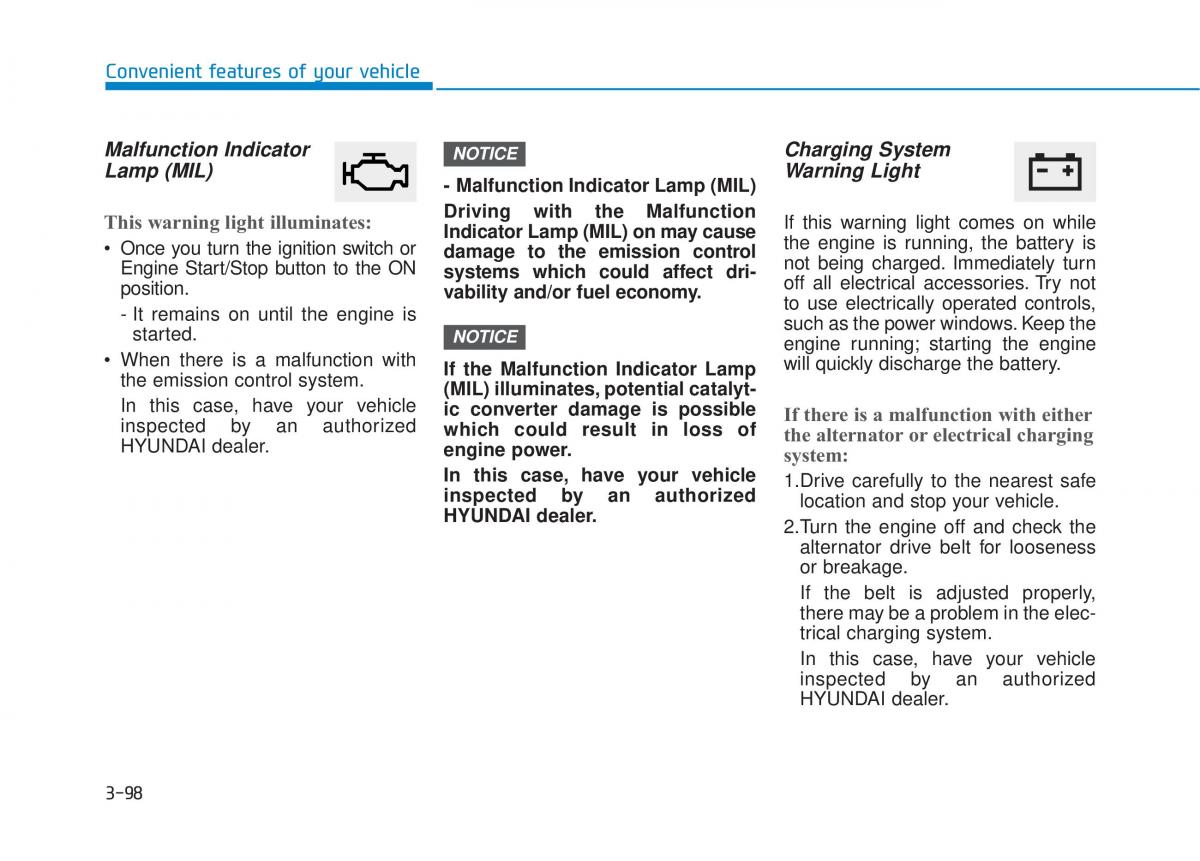 Hyundai Tucson III 3 owners manual / page 196