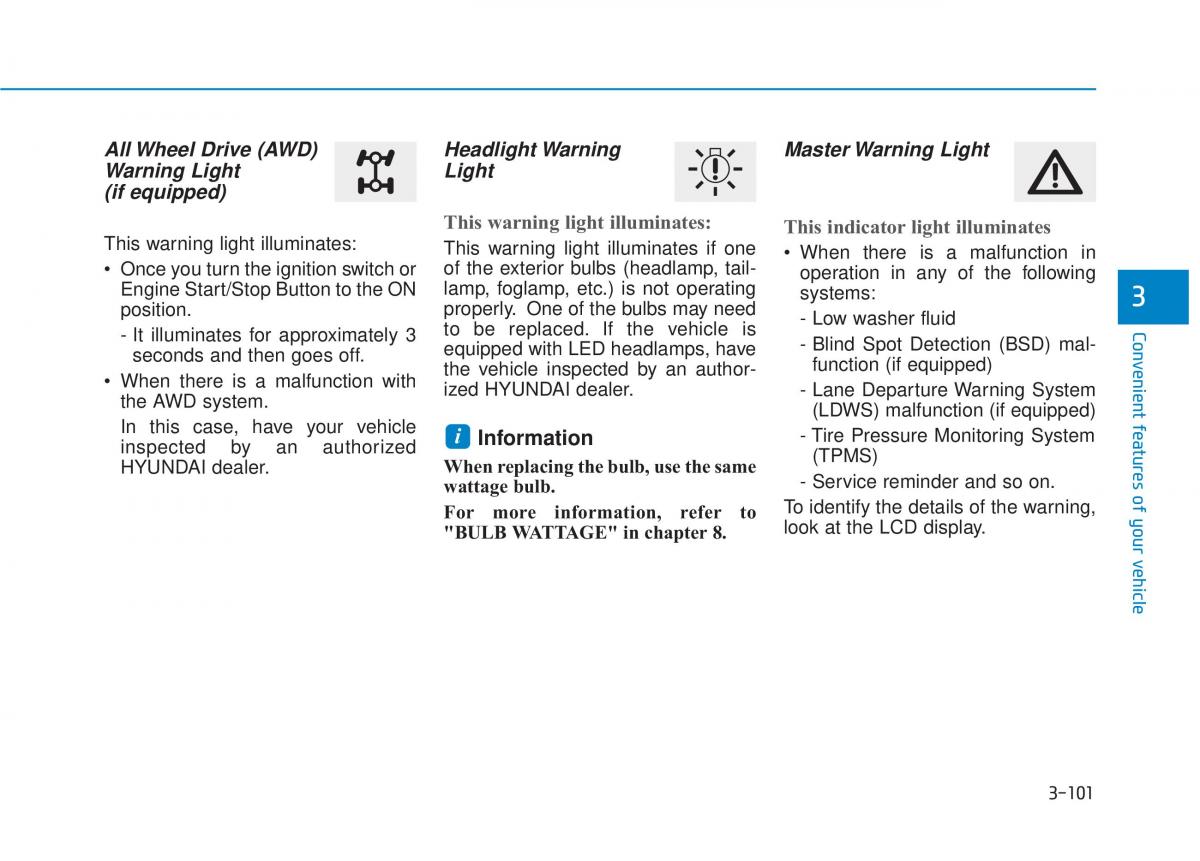 Hyundai Tucson III 3 owners manual / page 199