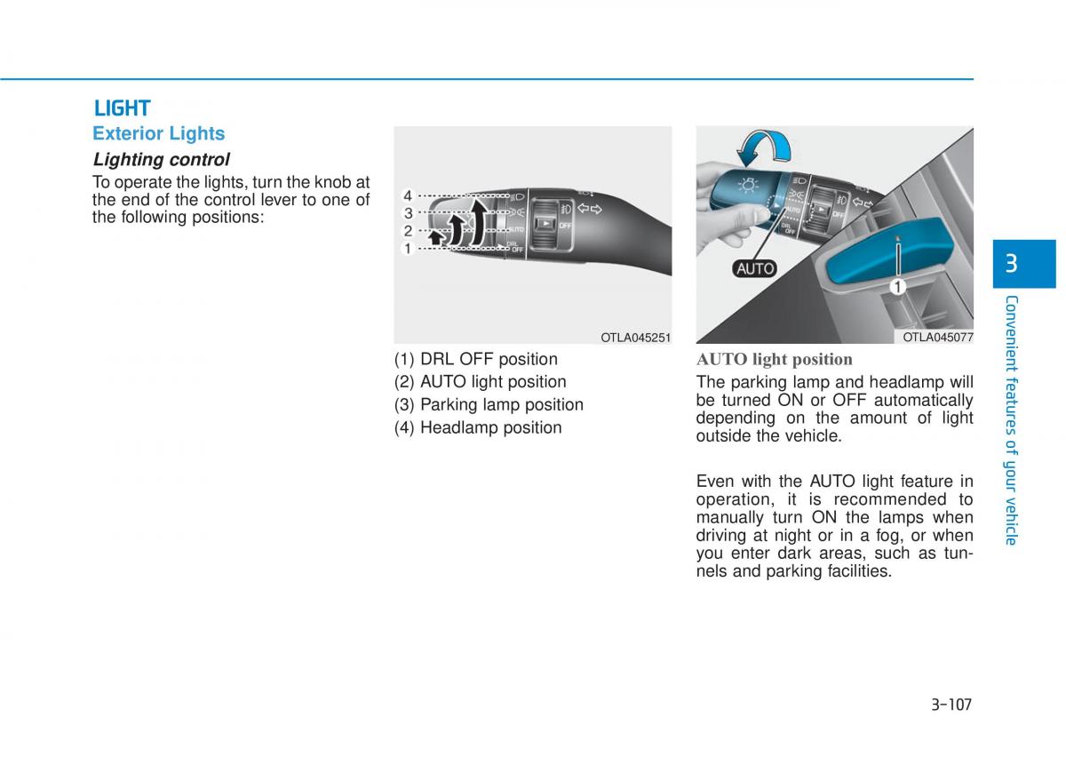 Hyundai Tucson III 3 owners manual / page 205