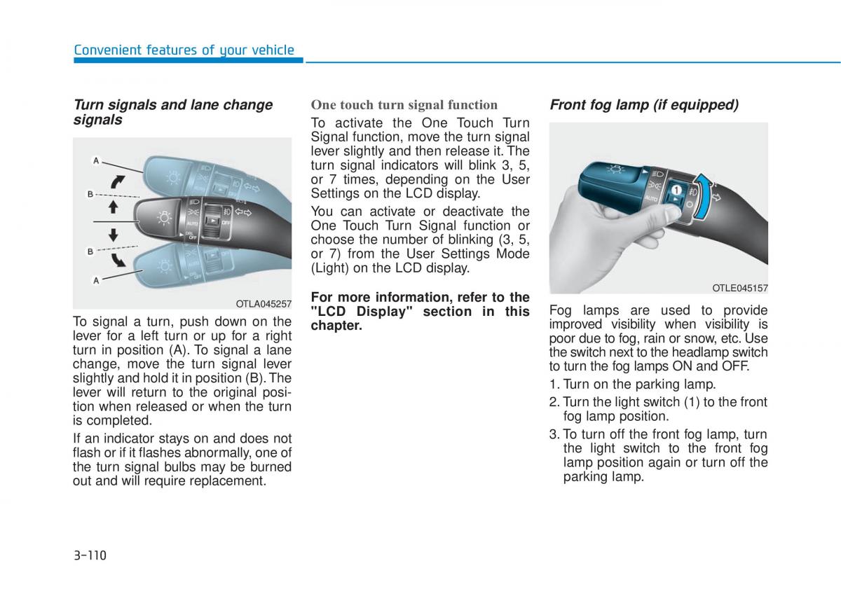 Hyundai Tucson III 3 owners manual / page 208