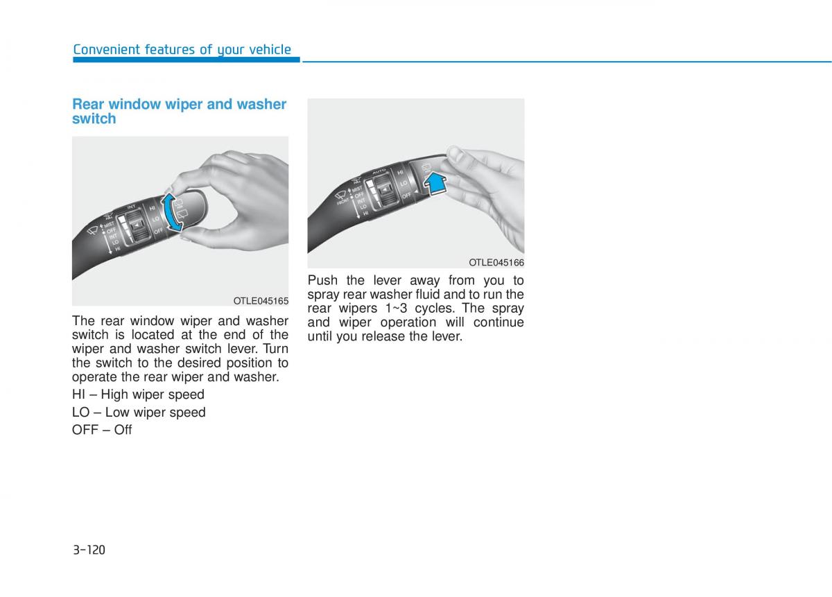 Hyundai Tucson III 3 owners manual / page 218